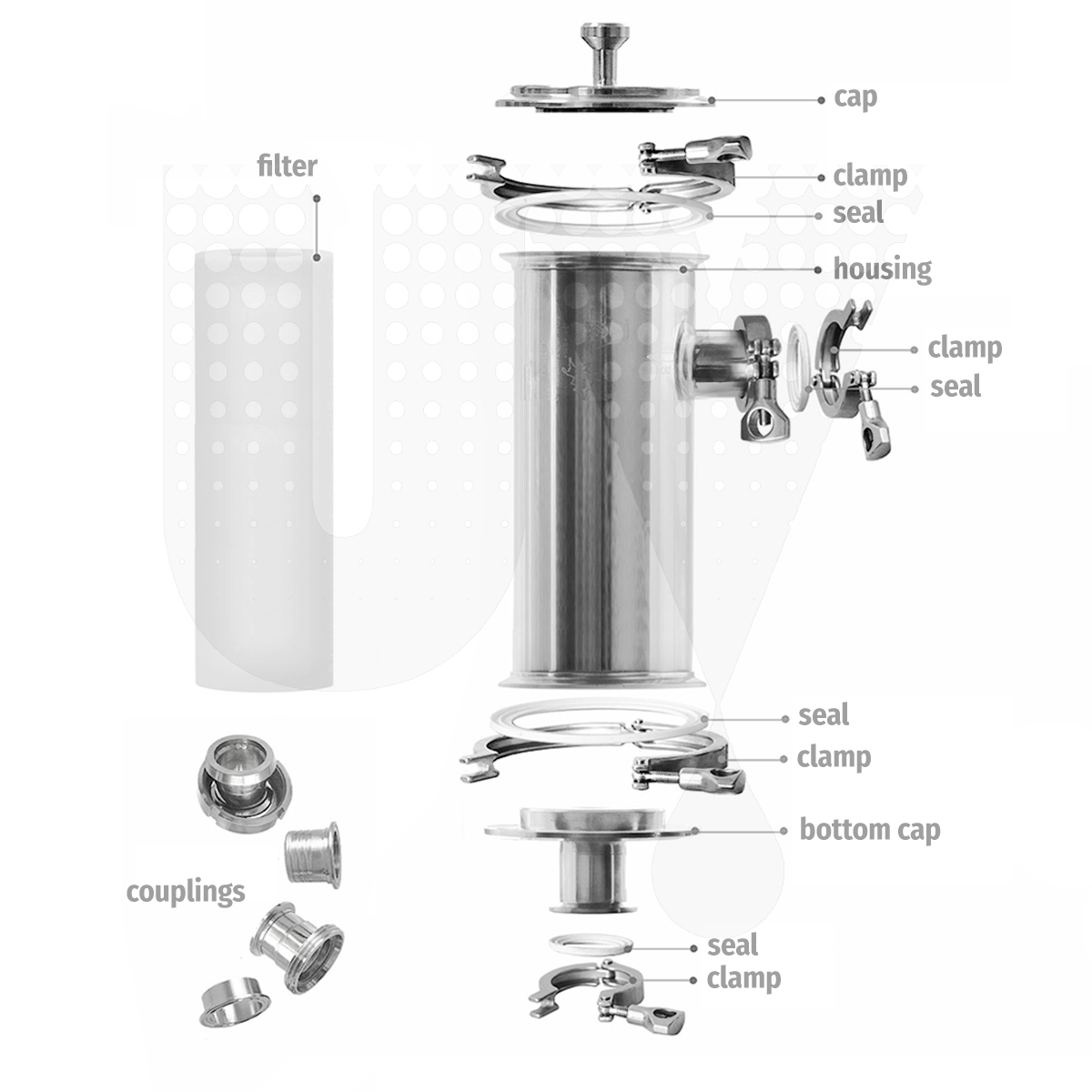 Max filter parts