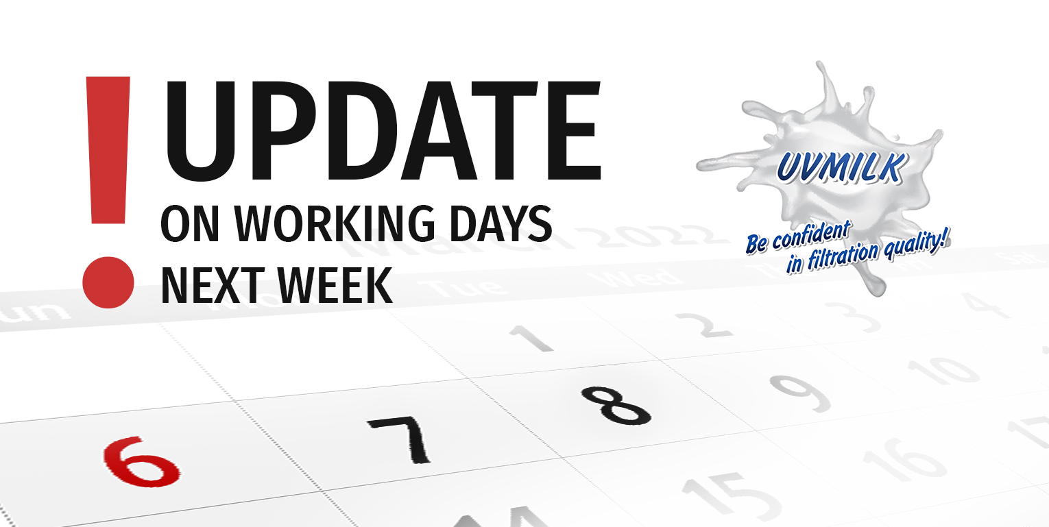 Update on working days